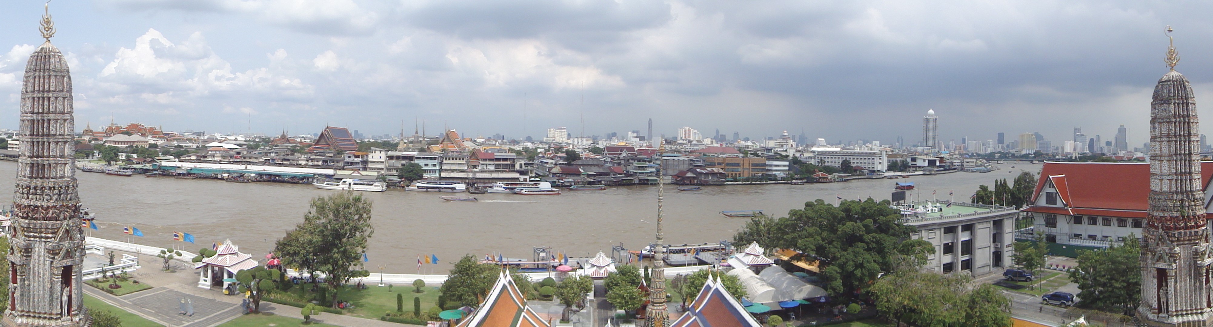 Bangkok, Tapınaklar, Kraliyet Sarayı ve Chao Praya Nehri