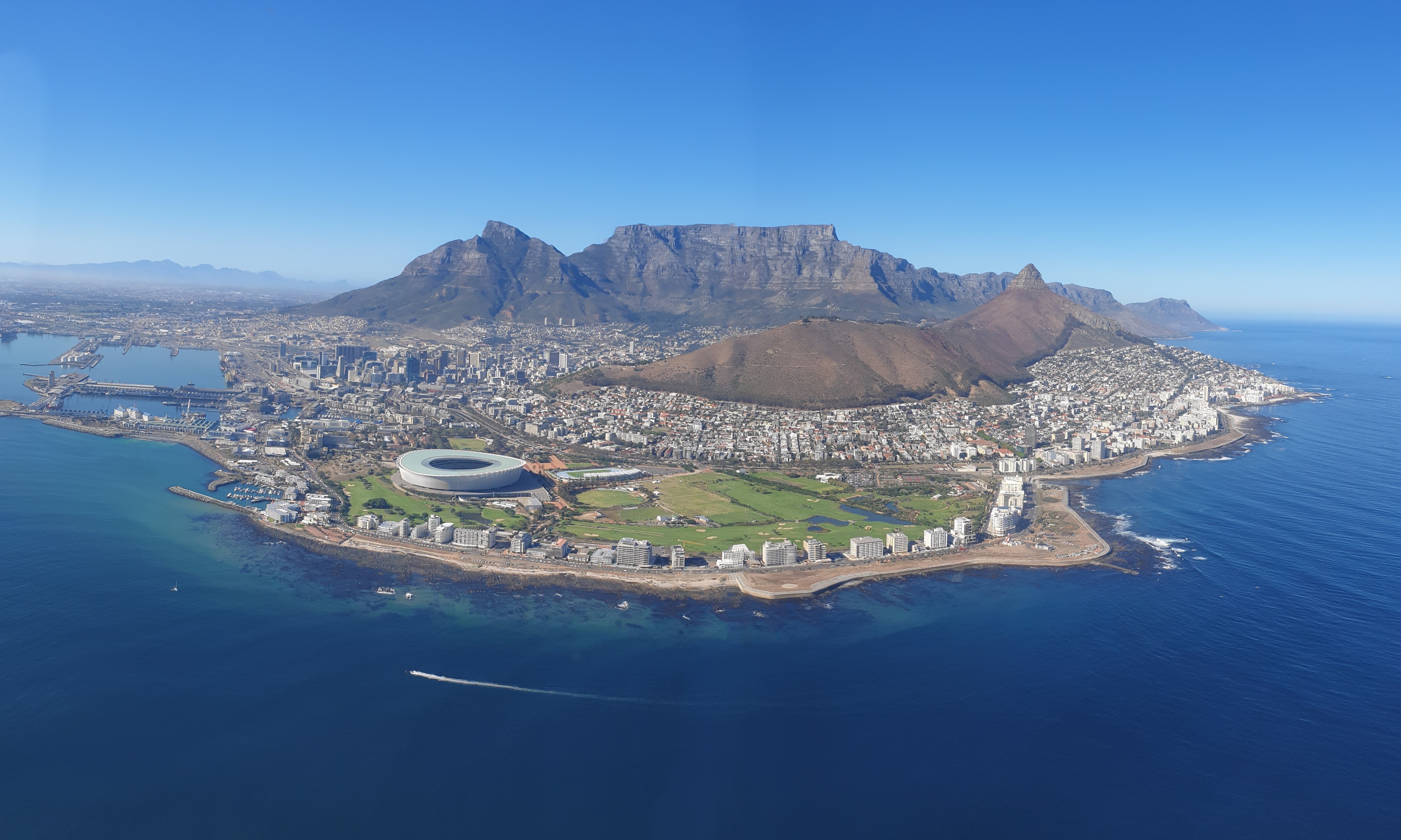 Cape Town – Şehir Merkezi, Masa Dağı ve Helikopter Turu